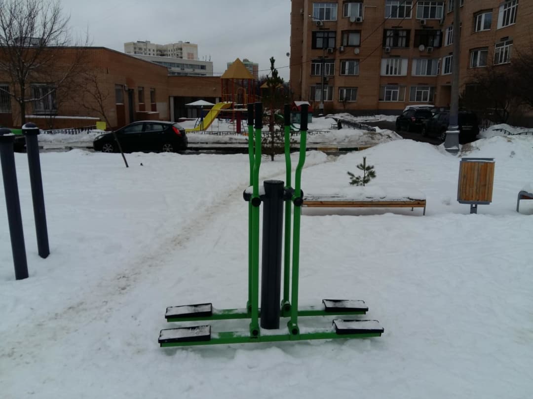 Monkey Bars at Calisthenics Park at улица Удальцова, Москва #wp2020 – photo 3 of 7