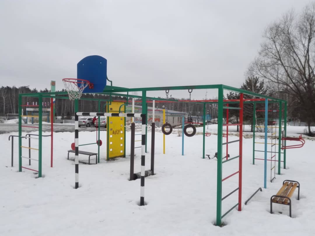 Barras Paralelas en Calisthenics Park at Старовская улица, городское поселение Вольгинский – foto 1 de 2