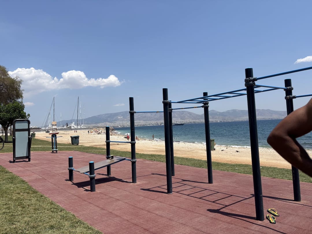 Parallel Gym Bars at Outdoor Gym in 1η Κοινότητα Πειραιά, Πειραιάς – photo 2 of 2