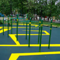 Calisthenics Park at 1-й Красногвардейский проезд, Москва - thumbnail 3