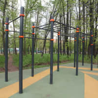 Calisthenics Park at 4-й Новоподмосковный переулок, Москва - thumbnail 2