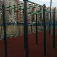 Calisthenics Park at улица Кораблестроителей, Санкт-Петербург - thumbnail 4