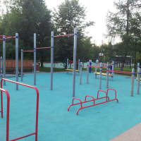 Calisthenics Park at проезд Олимпийской Деревни, Москва - thumbnail 4