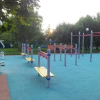 Calisthenics Park at проезд Олимпийской Деревни, Москва - thumbnail 2