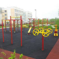 Calisthenics Park at Лухмановская улица, Москва - thumbnail 3