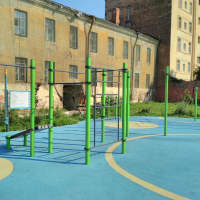 Calisthenics Park at Бородинская улица, Санкт-Петербург - thumbnail 2