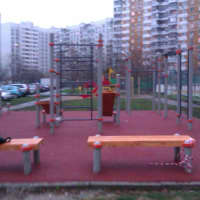 Calisthenics Park at 3-й Митинский переулок, Москва - thumbnail 2