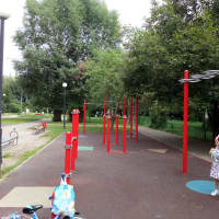 Calisthenics Park at Вишнёвая улица, Химки - thumbnail 2