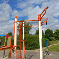 Calisthenics Park at Станционная улица, Дубна - thumbnail 6