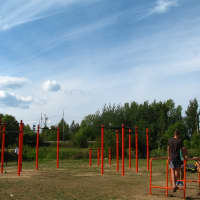 Calisthenics Park at Станционная улица, Дубна - thumbnail 3