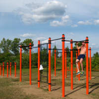 Calisthenics Park at Станционная улица, Дубна - thumbnail 4