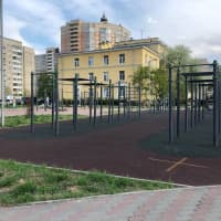 Calisthenics Park at Пулковское шоссе, Санкт-Петербург - thumbnail 3