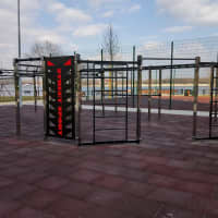 Calisthenics Park at Оболонська набережна, Київ #wp1933 - thumbnail 3