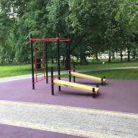Calisthenics Park at Загородное шоссе, Москва - thumbnail 2