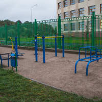 Calisthenics Park at Митинская улица, Москва - thumbnail 3