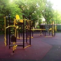 Calisthenics Park at Большой Лёвшинский переулок, Москва - thumbnail 2