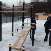 Calisthenics Park at спорткомплекс "Мещёра", Егорьевск #wp2108 - thumbnail 4