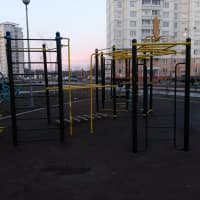 Calisthenics Park at Изюмская улица, Москва #wp2133 - thumbnail 6