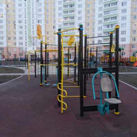 Calisthenics Park at Изюмская улица, Москва #wp2133 - thumbnail 3