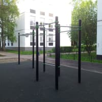 Calisthenics Park at Солнцевский проспект, Москва #wp2238 - thumbnail 3