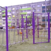 Calisthenics Park at Советская улица, Домодедово - thumbnail 2
