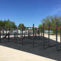 Calisthenics Park at Строгинское шоссе, Москва #wp2270 - thumbnail 5