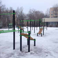 Calisthenics Park at Гоголь көшесі, Алматы - thumbnail 2