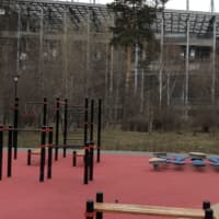 Calisthenics Park at 3-я Песчаная улица, Москва #wp2507 - thumbnail 2