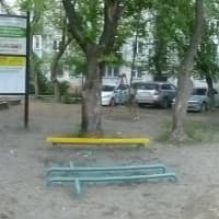 Calisthenics Park at улица Александра Матросова, Бийск - thumbnail 2
