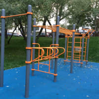 Calisthenics Park at Профсоюзная улица (дублёр), Москва #wp2566 - thumbnail 5