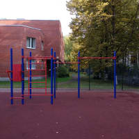 Calisthenics Park at проспект Маршала Блюхера, Санкт-Петербург - thumbnail 3