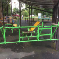 Calisthenics Park at 1-я Заводская улица, Апрелевка - thumbnail 3