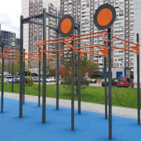 Calisthenics Park at аллея Ветеранов, Москва #wp2661 - thumbnail 4