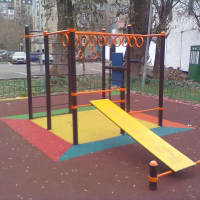 Calisthenics Park at Фрунзенская набережная, Москва - thumbnail 3