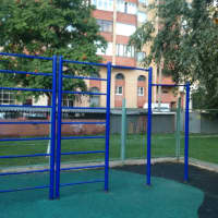 Calisthenics Park at улица Академика Полякова, Москва #wp2714 - thumbnail 6