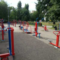 Calisthenics Park at Большой Факельный переулок, Москва - thumbnail 3