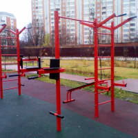 Calisthenics Park at Болотниковская улица, Москва - thumbnail 3