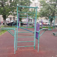 Calisthenics Park at улица Вавилова, Москва #wp2772 - thumbnail 3