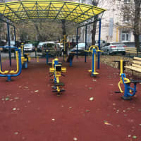 Calisthenics Park at улица Алабяна, Москва #wp2811 - thumbnail 4