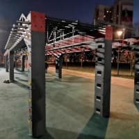 Calisthenics Park at проезд Дежнёва, Москва #wp2930 - thumbnail 4