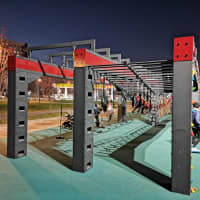 Calisthenics Park at проезд Дежнёва, Москва #wp2930 - thumbnail 2