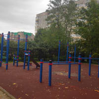 Calisthenics Park at Городецкая улица, Череповец - thumbnail 2