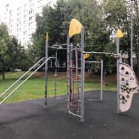 Calisthenics Park at Бирюлёвская улица, Москва #wp3038 - thumbnail 2