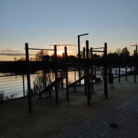 Calisthenics Park at Молодёжная улица, Отрадное - thumbnail 2