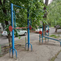 Calisthenics Park at вулиця Глібова, Київ #wp3138 - thumbnail 4