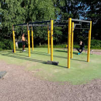 Calisthenics Park at Vuosaaren silta, Helsinki - thumbnail 2