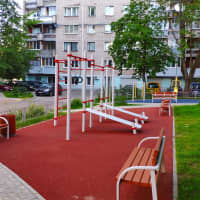 Calisthenics Park at вуліца Ламаносава, Мінск - thumbnail 2