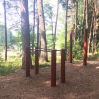 Calisthenics Park at Vallamaja tee, Kastre vald - thumbnail 4