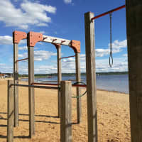 Calisthenics Park at Tamula rannapromenaad, Võru linn - thumbnail 3