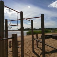 Calisthenics Park at Tamula rannapromenaad, Võru linn - thumbnail 7